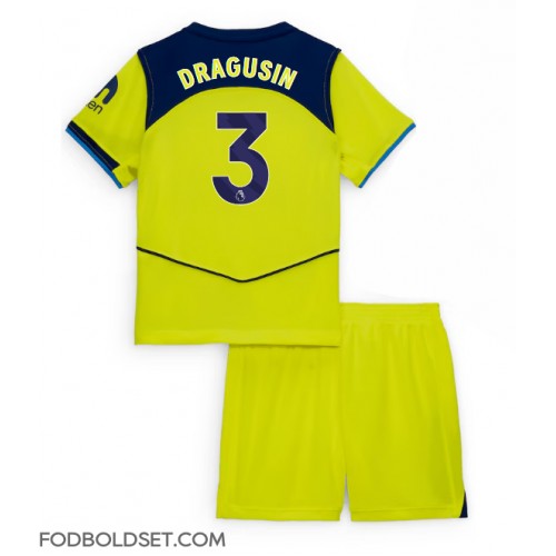 Tottenham Hotspur Radu Dragusin #3 Tredje trøje Børn 2025-26 Kortærmet (+ Korte bukser)